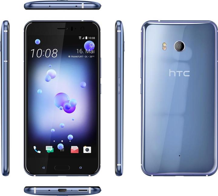 Actual product image HTC U11 (64 GB, Amazing Silver, 5.50", Hybrid Dual SIM, 12.20 Mpx, 4G)