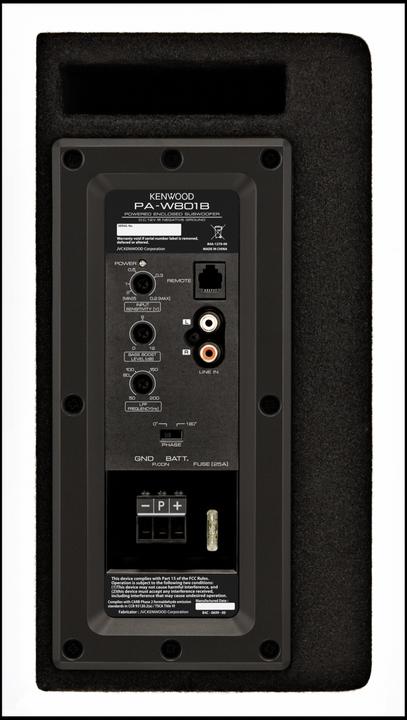 Image du produit Kenwood Corp. PAW801B (400 W)