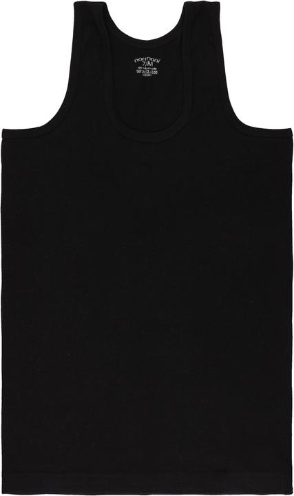 Image du produit Normani 4 pièces maillot de corps homme fines côtes Noir (4XL)