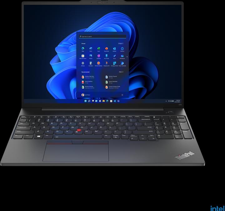 Produktbild Lenovo ThinkPad E16 G1 Intel Core i3-1315U 16inch WUXGA AG 8GB 512GB SSD M.2 UMA 2X2AX + BT FPR