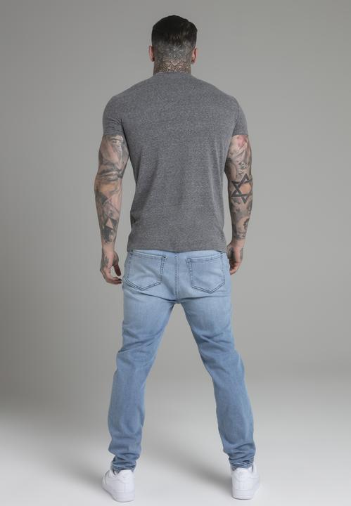 Immagine prodotto Siksilk Maglietta Marl in grigio scuro (S)