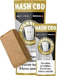 Immagine prodotto Starbuds Ketama CBD Hash 20g (20 g, Interno)