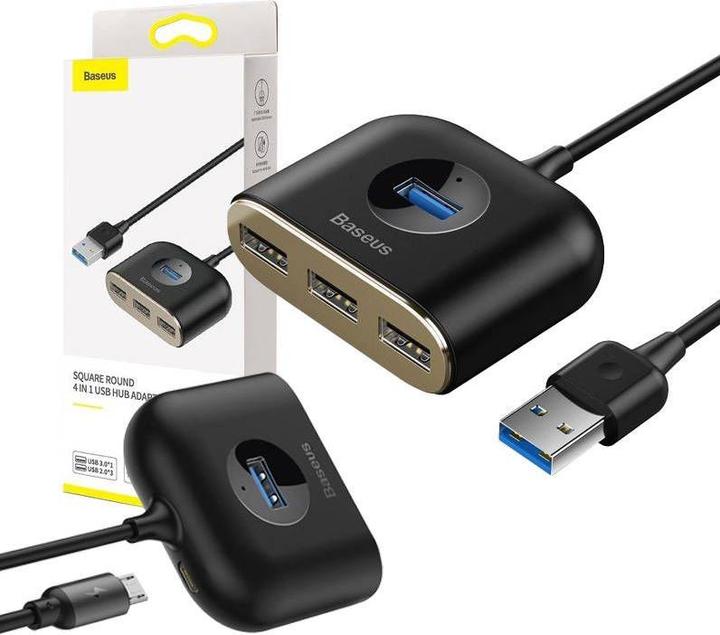 Actual product image Baseus CAHUB-AY01 (USB-A, 4 Ports)