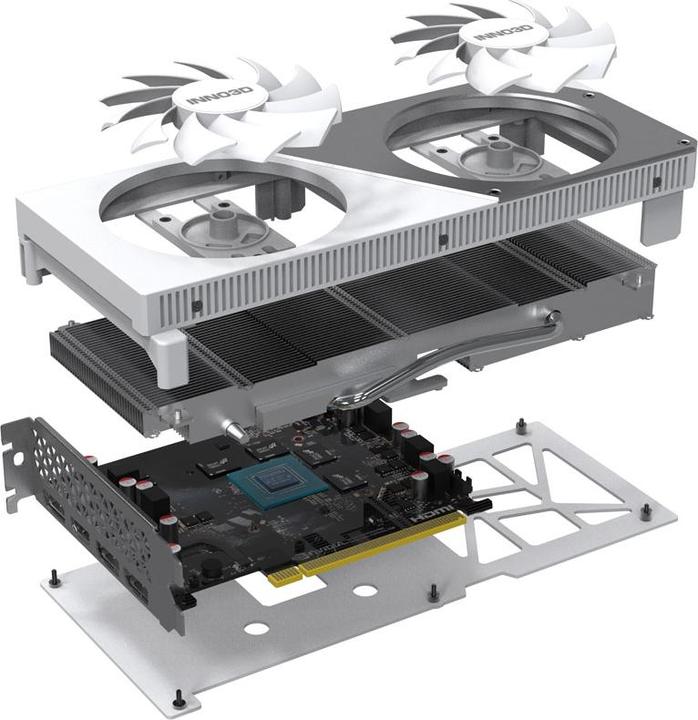 Actual product image Inno3D GeForce RTX 4060 TWIN X2 OC (8 GB)