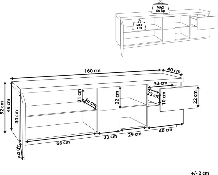 Actual product image Beliani Farada