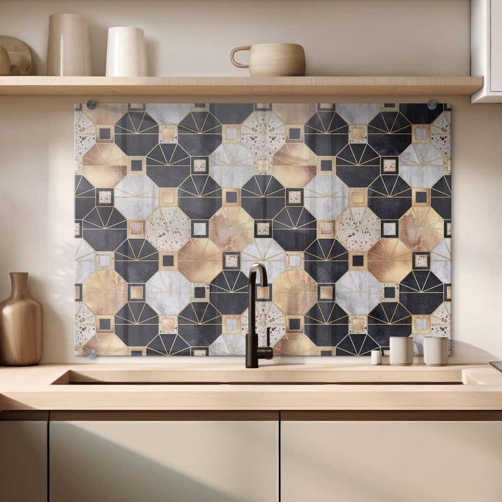 Immagine prodotto Trenddeko Art Deco: oro e nero (40 x 60 cm)