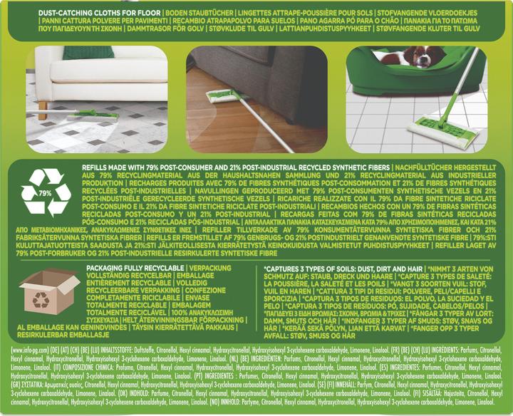 Produktbild Swiffer Nachfüllpackung Mit Duft (18 Stk.)