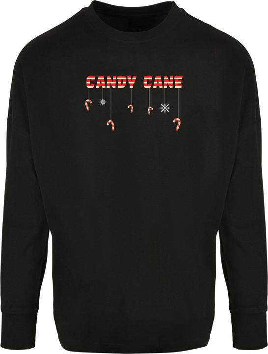 Image du produit Merchcode Candy Cane Oversized Cut On Sleeve Manches Longues - 115087 (XL)