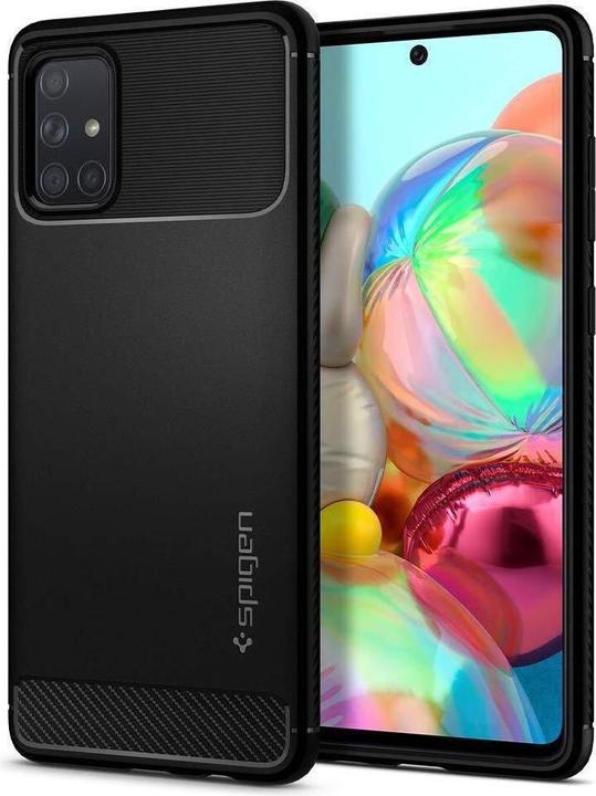 Actual product image Spigen rugged army (Samsung Galaxy A71)