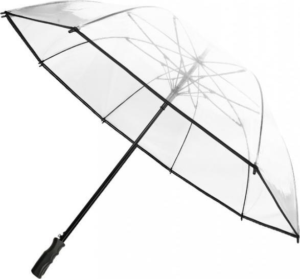 Produktbild MGA SMATI Ladies FullAutomatic Golf Umbrella Transparent Large Umbrellas for 2 XXL (Black)