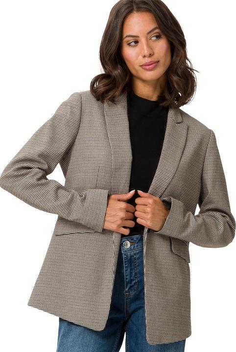 Produktbild Zero Boyfriend-Blazer kariert (38)