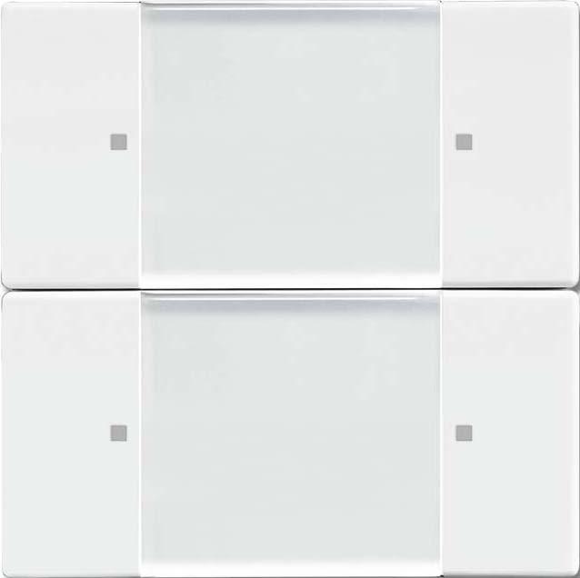 Produktbild Busch-Jaeger Bedienelement ZigBee Light 6736-84 Link 2fach studioweiss