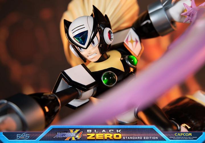 Actual product image First 4 Figures Mega Man X statuette Black Zero 43 cm