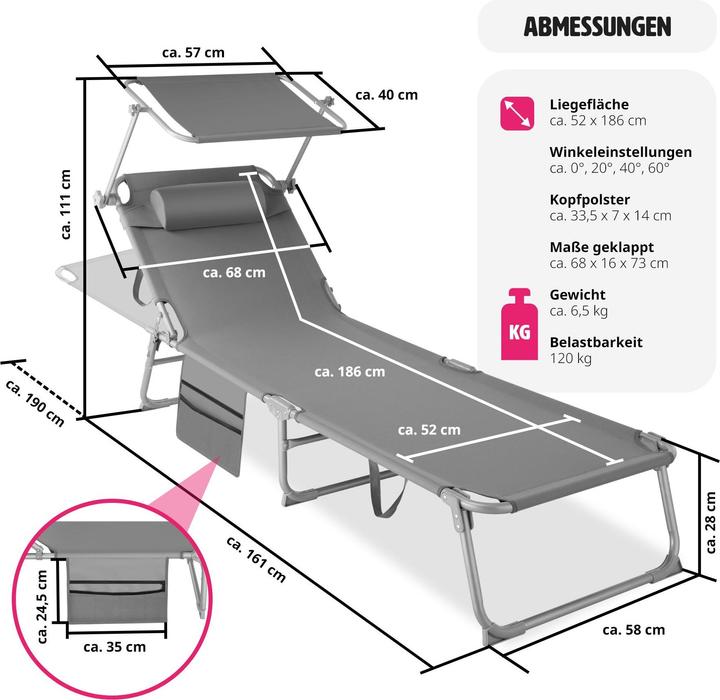 Produktbild tectake Chloé (161 cm)