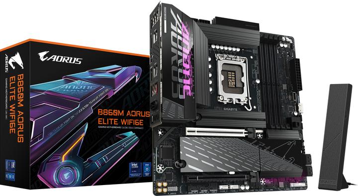 Produktbild Gigabyte B860M AORUS ELITE WIFI6E (LGA 1851, Intel B860, mATX)