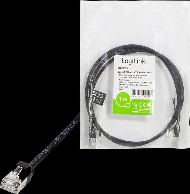 Actual product image LogiLink Network cable (STP, CAT6a, 2 m)