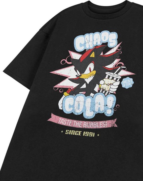 Produktbild Sonic The Hedgehog Chaos Cola TShirt kurzärmlig (L)