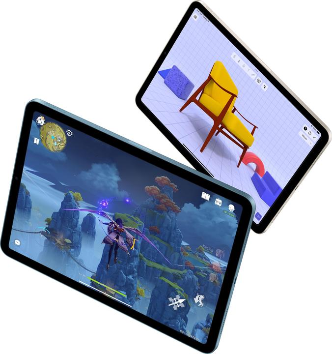 Image du produit Apple iPad Air 2022 (5. Gen) (5G, 10.90", 256 Go, Space grey)