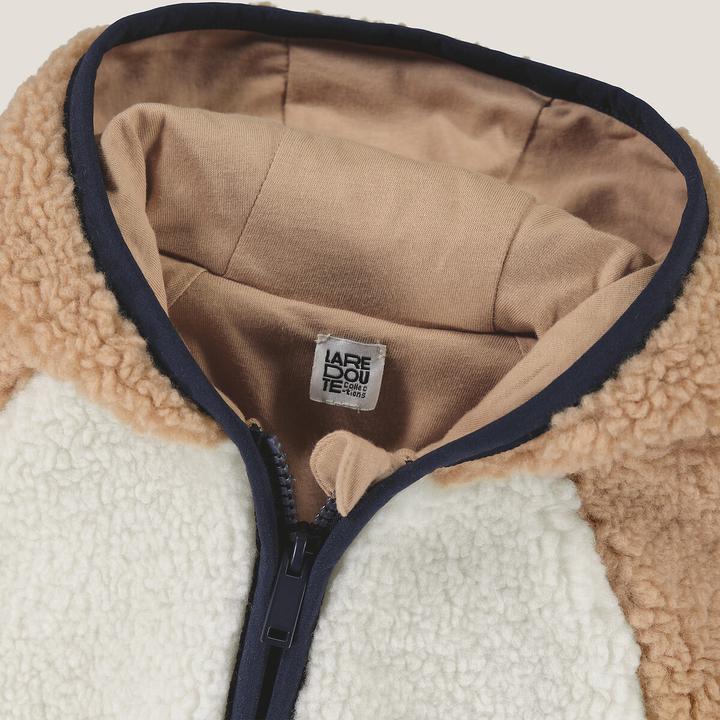 Immagine prodotto La Redoute Collections Giacca con cappuccio in pile Teddy (68)