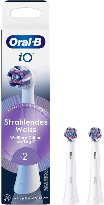 Produktbild Oral-B iO Strahlendes Weiss, Original Aufsteckbürsten (2 x)