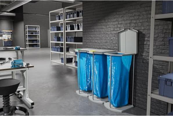 Actual product image Hailo ProfiLine MSS XXXL, bin liner stand, 120 litres (120 l)