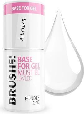 Actual product image Claresa Brushup Base For Gel Must Be Uvled Hybrid Base For Nails Under Gel Bonder One 5g