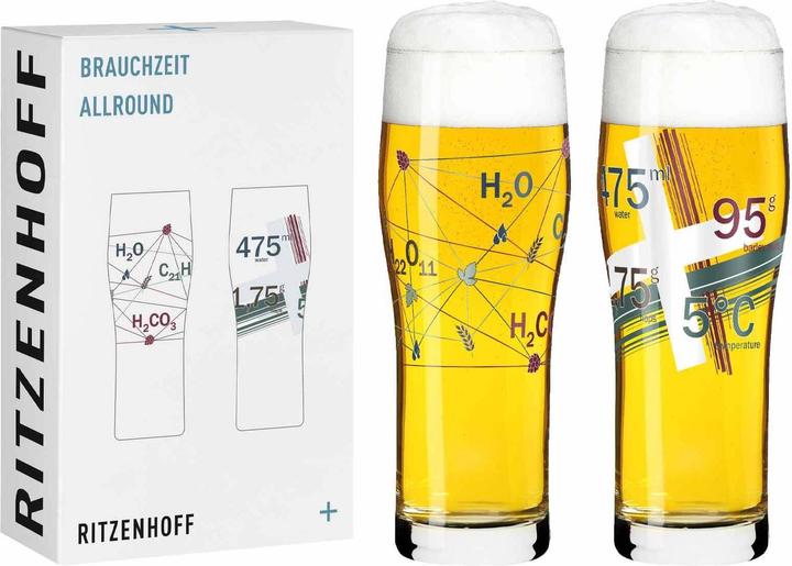 Produktbild Ritzenhoff Allroundglas Brauchzeit (0.63 l, 2 x)