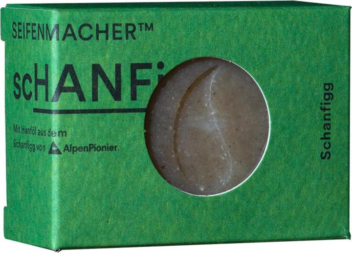 Produktbild Greenhouse Hanf Kontor ScHANFigg Hemp Oil Soap 90gr (Hartseife)