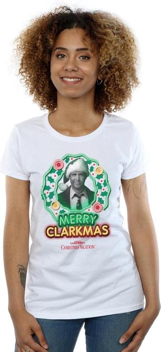 Produktbild National Lampoon´s Vacation Graustufen Clarkmas TShirt aus Baumwolle (S)