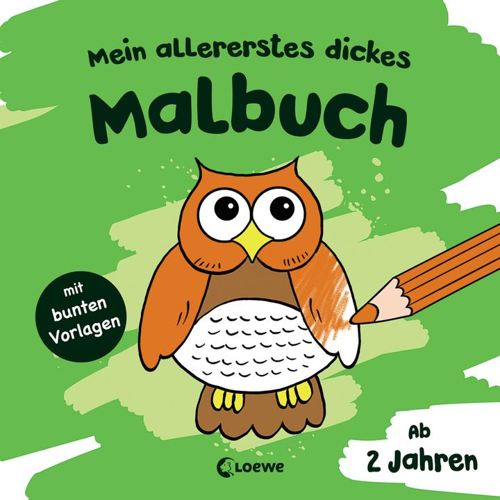 Mon tout premier livre de coloriage épais (hibou)