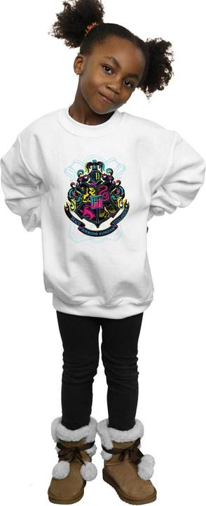 Image du produit - Sweat NEON HOGWARTS CREST - Fille (116)