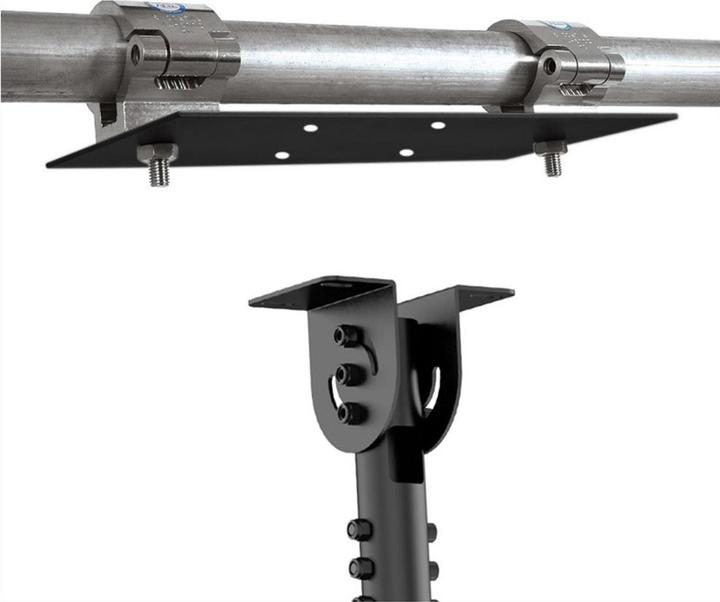 Actual product image Hagor Mounting component (ceiling plate, 2 pipe clamps) (Ceiling)
