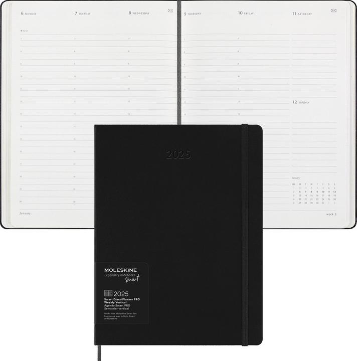Image du produit Moleskine Calendrier intelligent (19 x 25 cm, Anglais)