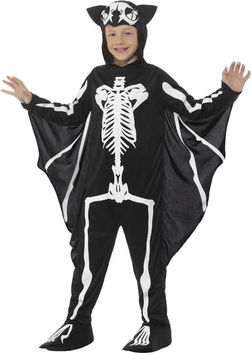 Actual product image Smiffys Childrens/Kids Bat Skeleton Costume (110, 116, 115 A)
