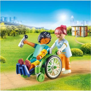 Produktbild Playmobil Patient im Rollstuhl (70193, Playmobil City Life)