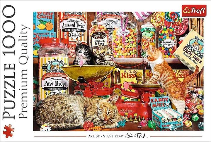 Image du produit Trefl Pz. Chats gourmands 1000T (1000 pièces)