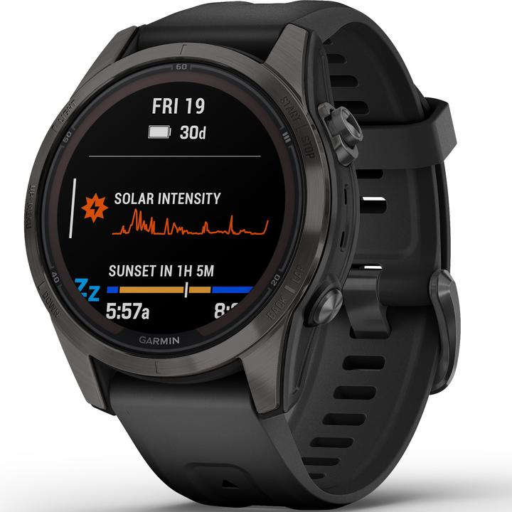 Actual product image Garmin Fenix 7S Pro Sapphire Solar Edition (42 mm)