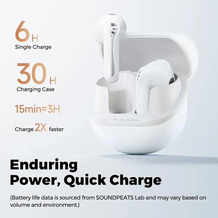 Actual product image Soundpeats Air 5 (ANC, 6 h, Wireless)