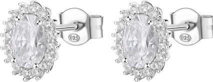Brosway Elegant silver earrings Fancy Infinite White FIW58 (925 Silber)