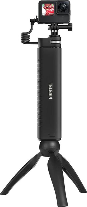 Telesin Power grip selfie stick (With power bank) TE-CSS-001
