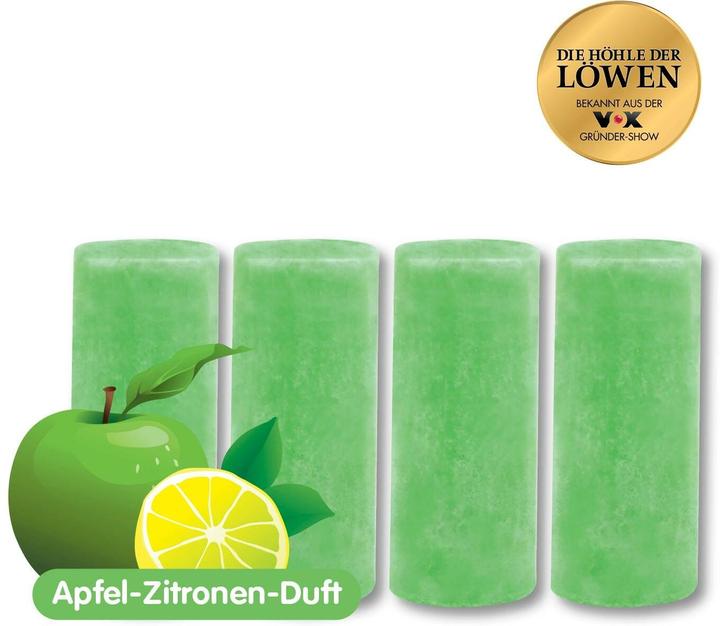 Image du produit Abfluss-Fee Pierre à parfum pomme-citron 4 pièces
