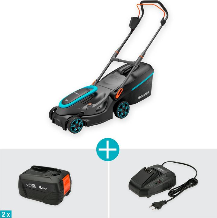 Image du produit Gardena PowerMax 37/36V P4A Prêt à l'emploi (Fonctionnement sur batterie)
