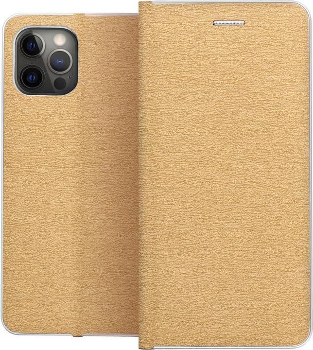 Image du produit OEM Book case LUNA Book Gold for XIAOMI Redmi Note 13 PRO Plus 5G gold (Xiaomi Redmi Note 13 Pro 5G)