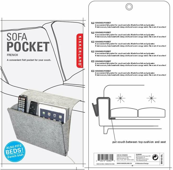 Produktbild Kikkerland Aufbewahrungstasche (2.5 x 26.5 x 32 cm, 2.12 l)