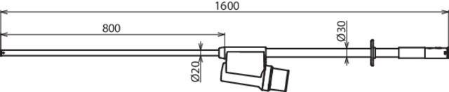 Produktbild Dehn PHE4 6 20 S SpannungsprÃ¼fer PHE4 6...20kV 50Hz Kategorie S