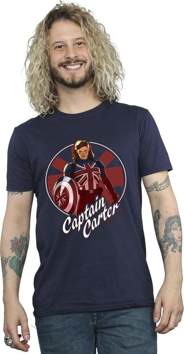 Immagine prodotto What If Captain Carter Maglietta Uomo (4XL)