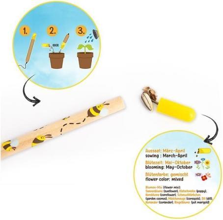 Actual product image Sombo Plant pencil (2 mm, HB)