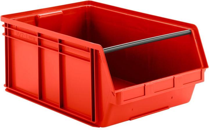Schäfer Shop Sichtlagerkasten mit Tragestab SSI Schäfer LF 14/7, Polypropylen, L 715 x B 470 x H 300 mm, 74 l,...