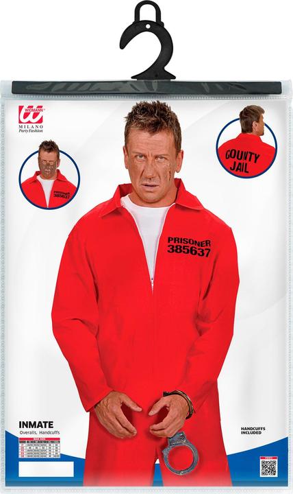 Produktbild Widmann Kostüm Bankräuber Overall (XL)