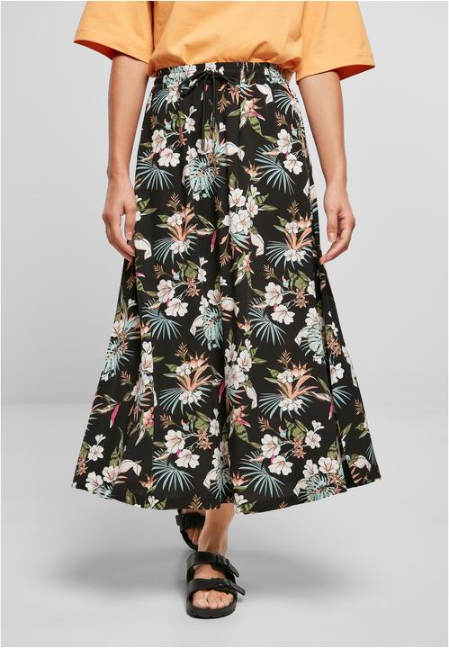 Produktbild Urban Classics Ladies Viscose Midi Skirt (4XL)